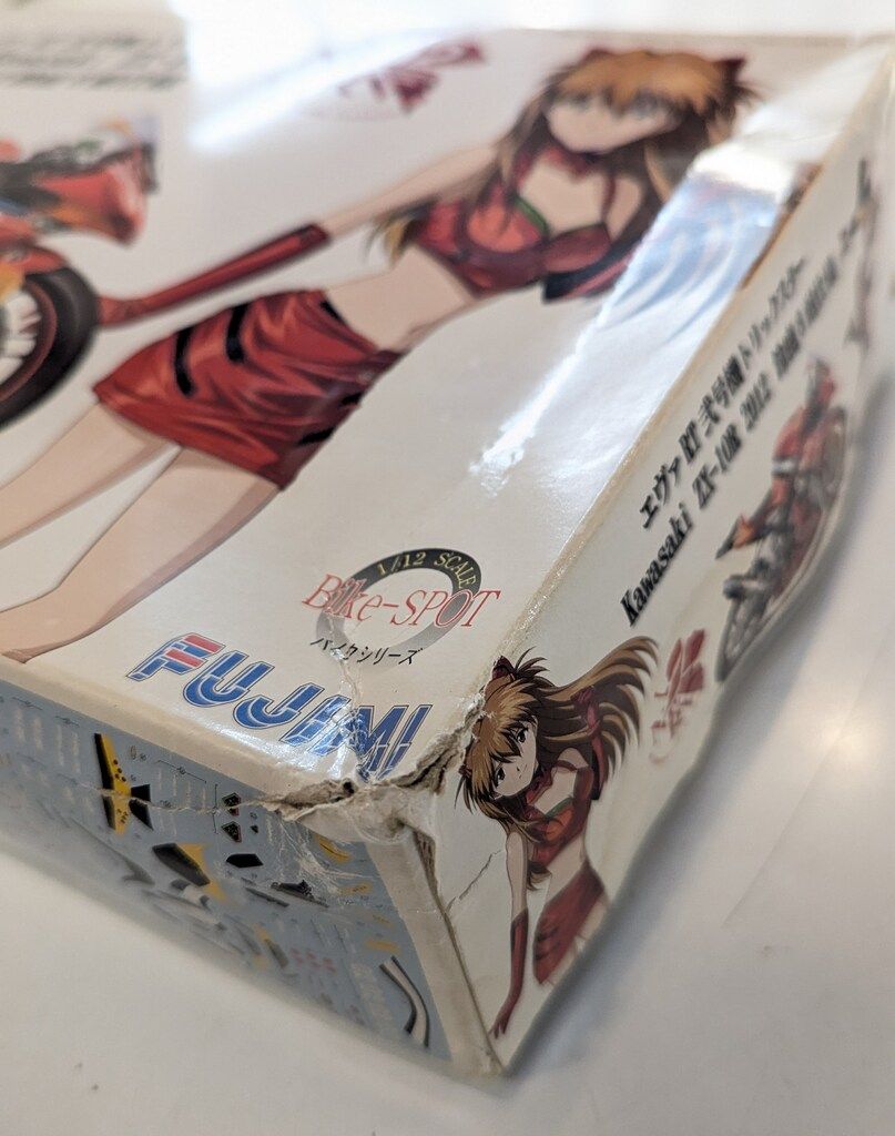 フジミ模型 1/12BIKE-SPOT エヴァRT弐号機トリックスター KAWASAKI ZX