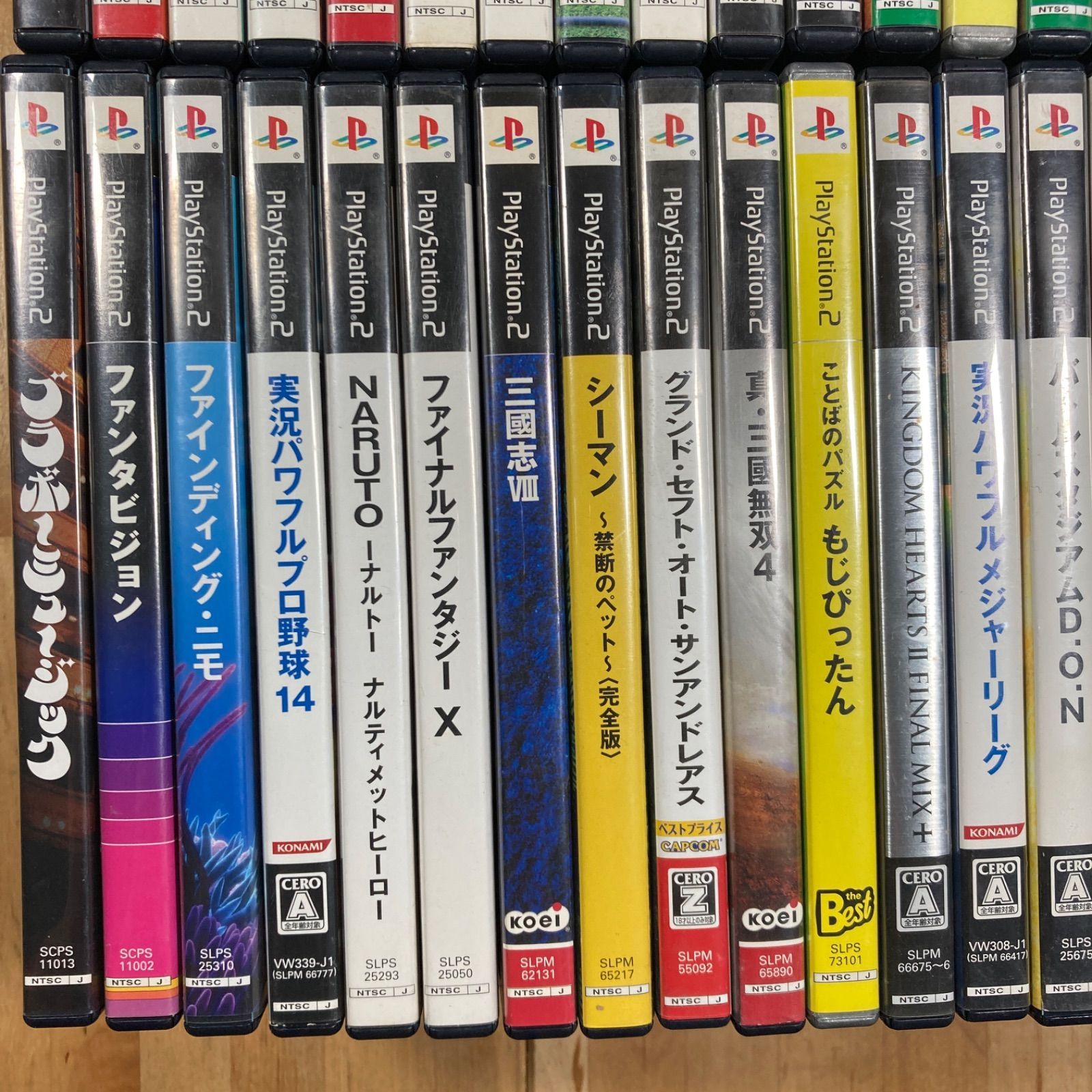 PS2ソフトまとめ売り50本② - メルカリ