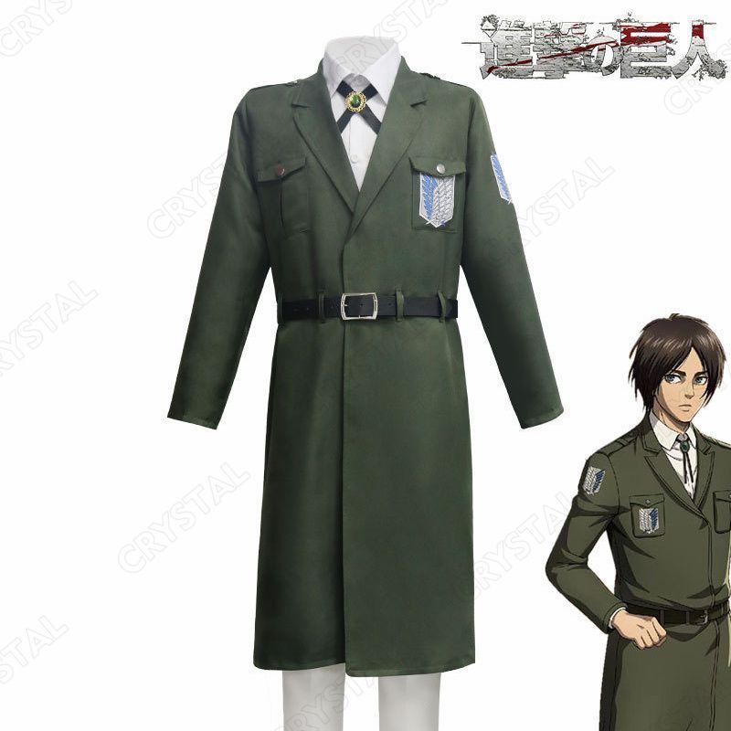進撃の巨人 調査兵団 コスプレ衣装 エレン イェーガー ミカサ アッカーマン アルミン アルレルト コスプレハンジ ゾエ リヴァイ アッカーマン コスプレ道具 ステージ服 コスチューム イベント 仮装 学園祭 文化祭 ハロウィン 舞台 演出服 演劇 撮影