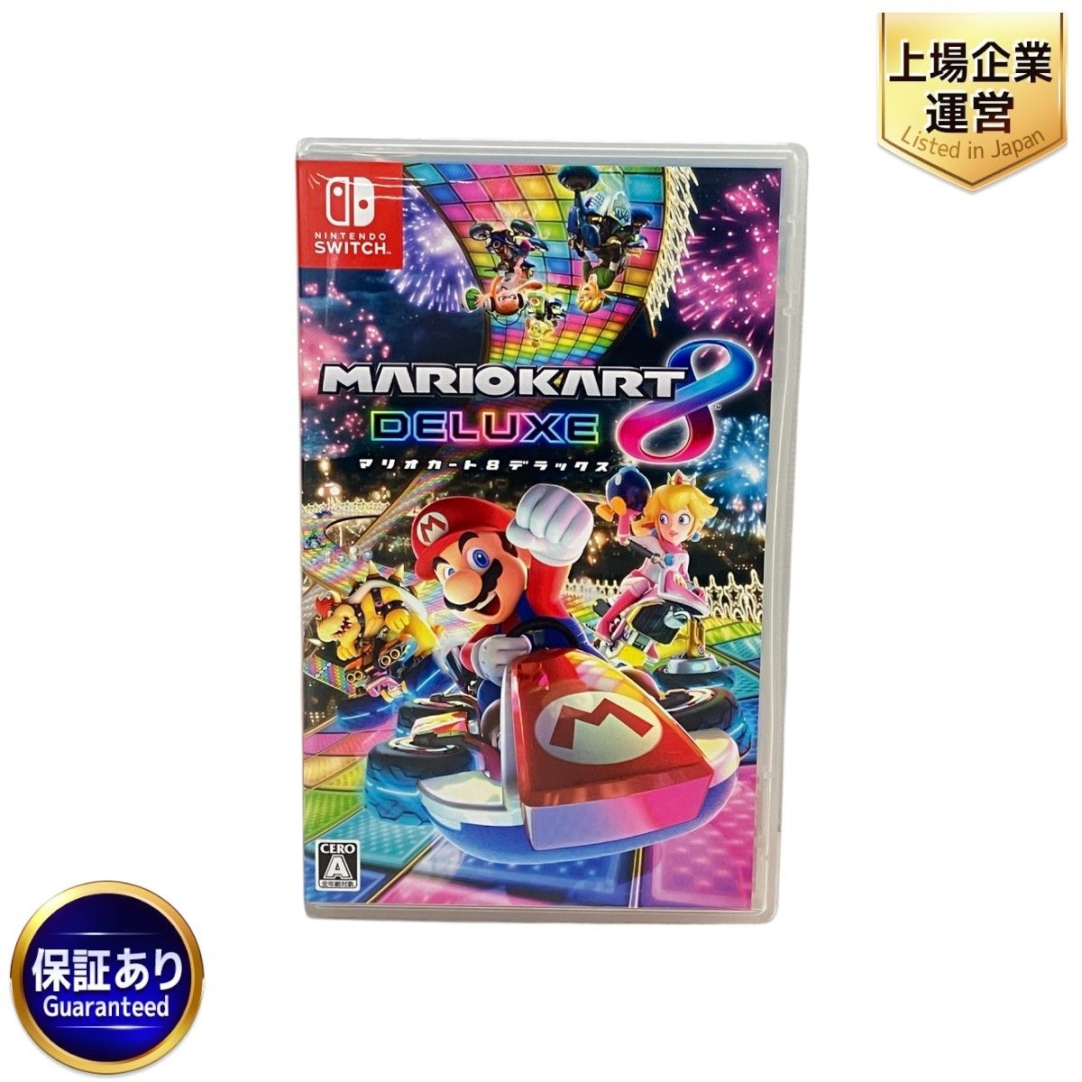 Nintendo 任天堂 Nintendo Switch マリオカート 8 デラックス ゲームソフト 中古  W9807907