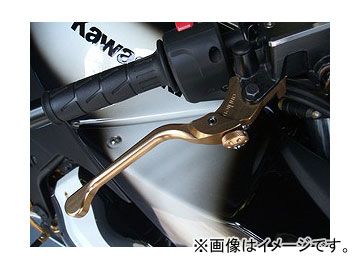 2輪 アントライオン ブレーキレバー 品番：05111-SL シルバー カワサキ 250TR JAN：4548664178353