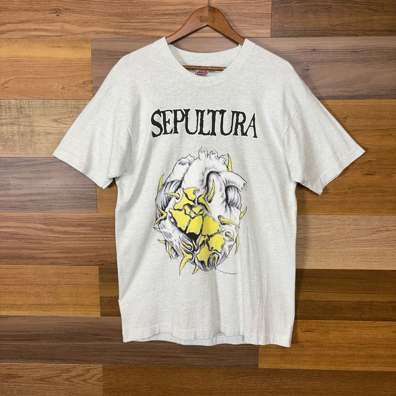 セパルトゥラ 90年代に購入したヴィンテージ品。 Lサイズ セパルトゥラ 90年代に購入したヴィンテージ品。 Lサイズ SEPULTURA T