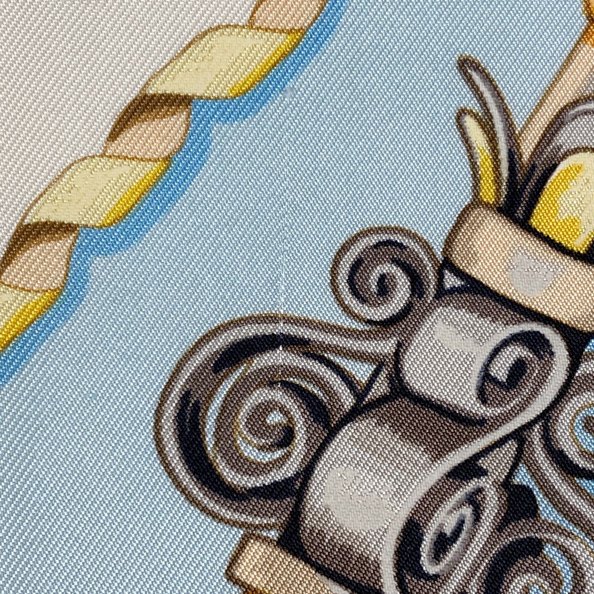 エルメス HERMES カレ 90 paperole パプロール 馬車 スカーフ シルク