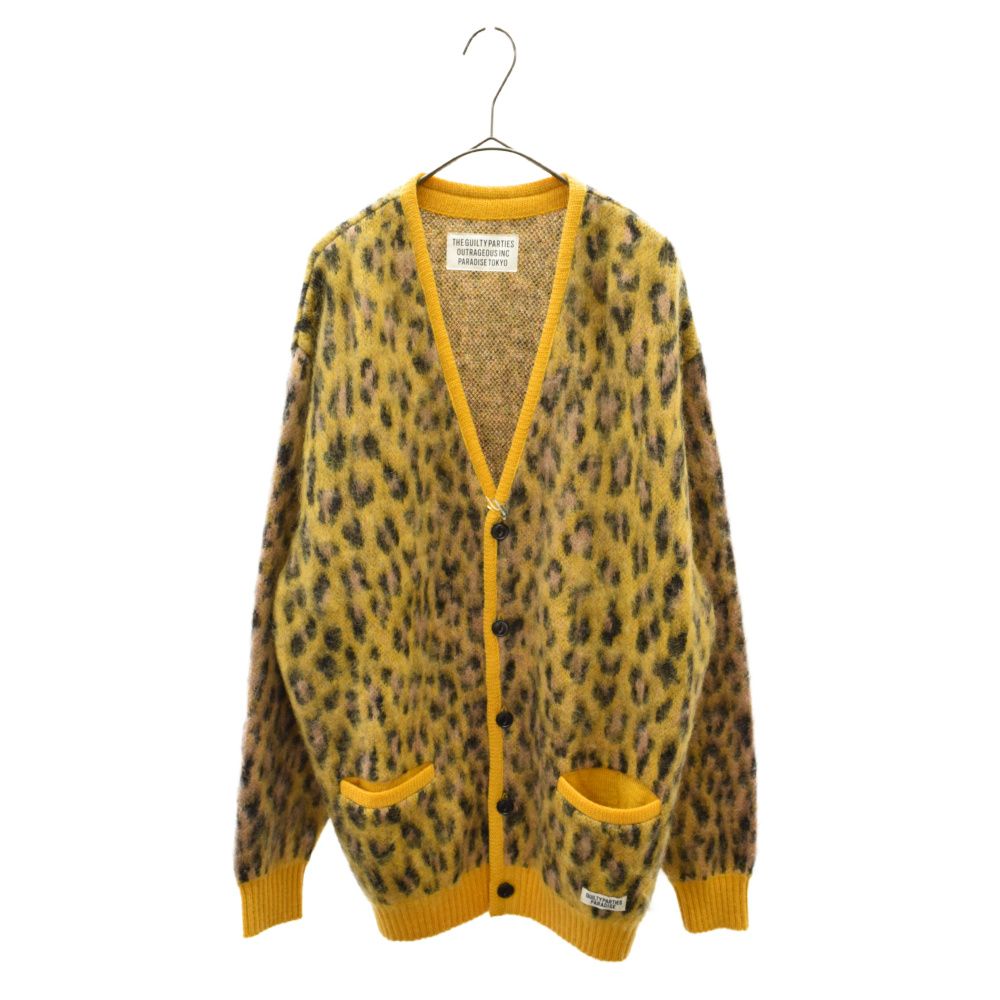 WACKO MARIA (ワコマリア) 22AW 22FW-WMK-KN11 LEOPARD MOHAIR 