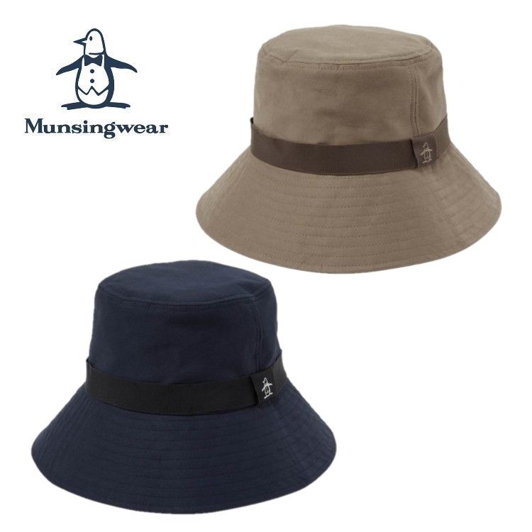 25秋冬 マンシングウェア Munsingwear レディース コカゲル モールスキン UVハット MG5FCP71L 遮熱 UPF50 通気性 起毛 つば広 日焼け防止 小顔効果 ペンギン 帽子 ギフト プレゼント