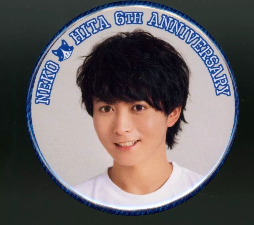 中古】バッジ・ピンズ 牧田習 缶バッジ 「猫のひたいほどワイド 祝6