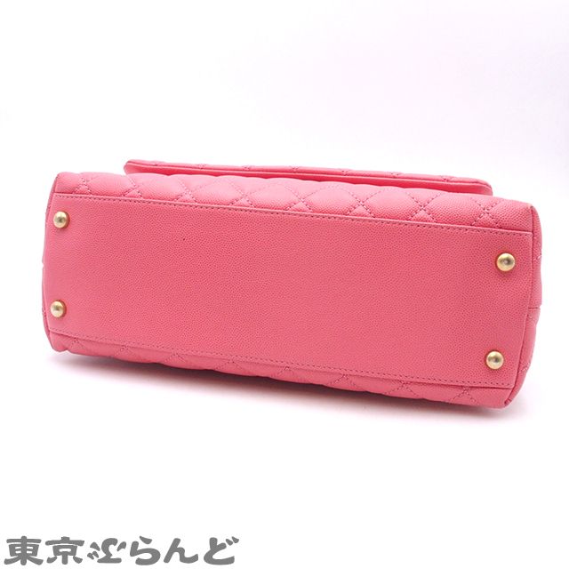 シャネル CHANEL ココハンドル マトラッセ チェーンショルダーバッグ 