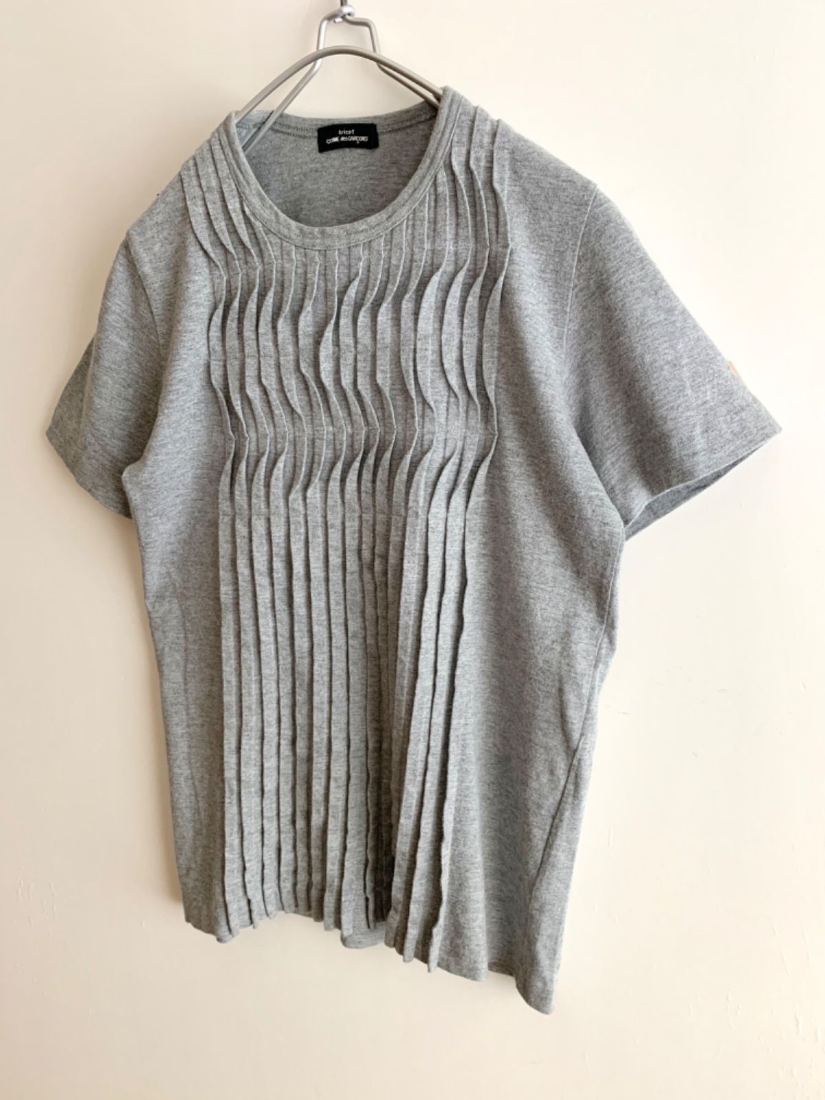 90s Tricot COMME des GARÇONS タックデザインTシャツ カットソー