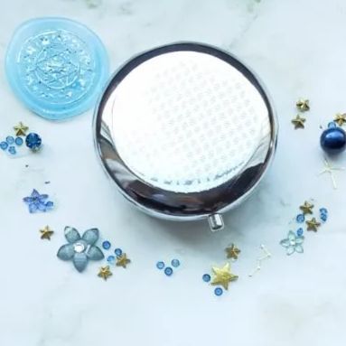ブルームーンのピルケース ハンドメイドピルケース ハンドメイドレジン