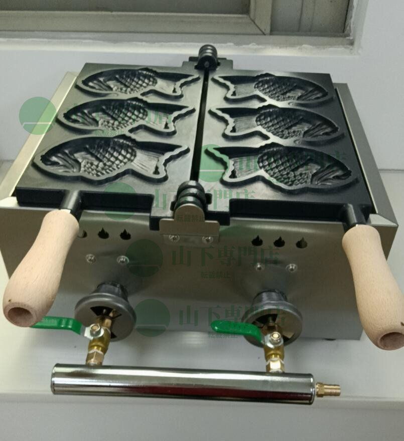 山下専門店 LPガス たい焼き器 3匹 3匹焼ける！ タイ焼き 鯛焼き