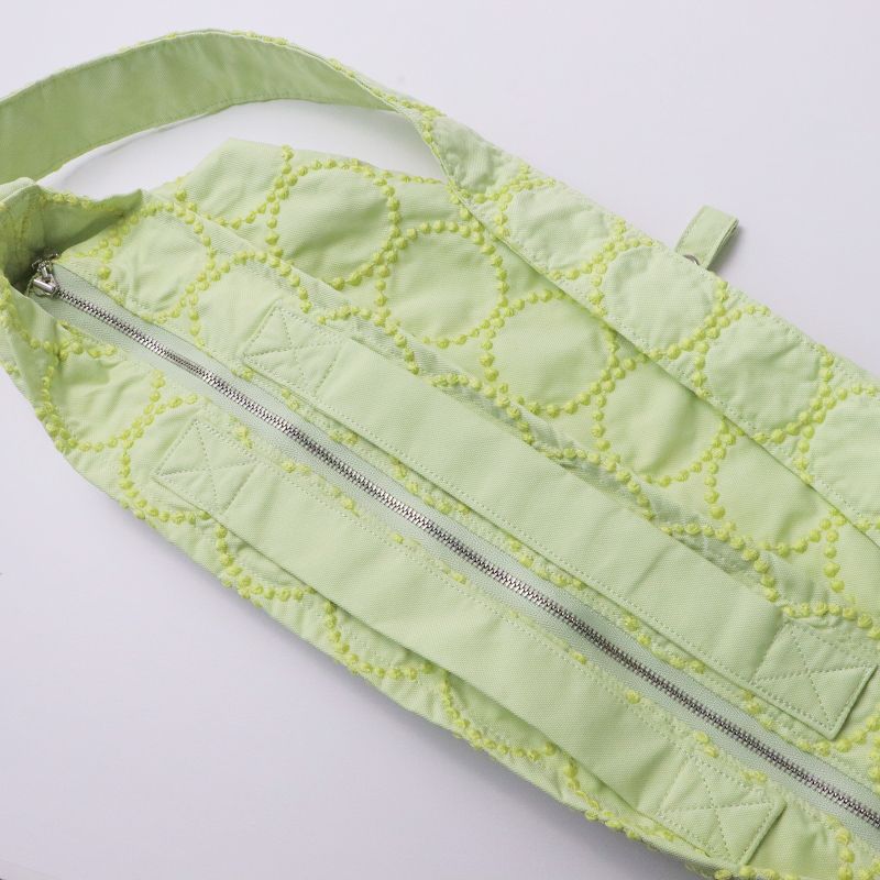 minä perhonen 刺繍ボディバッグ イエロー（美品）