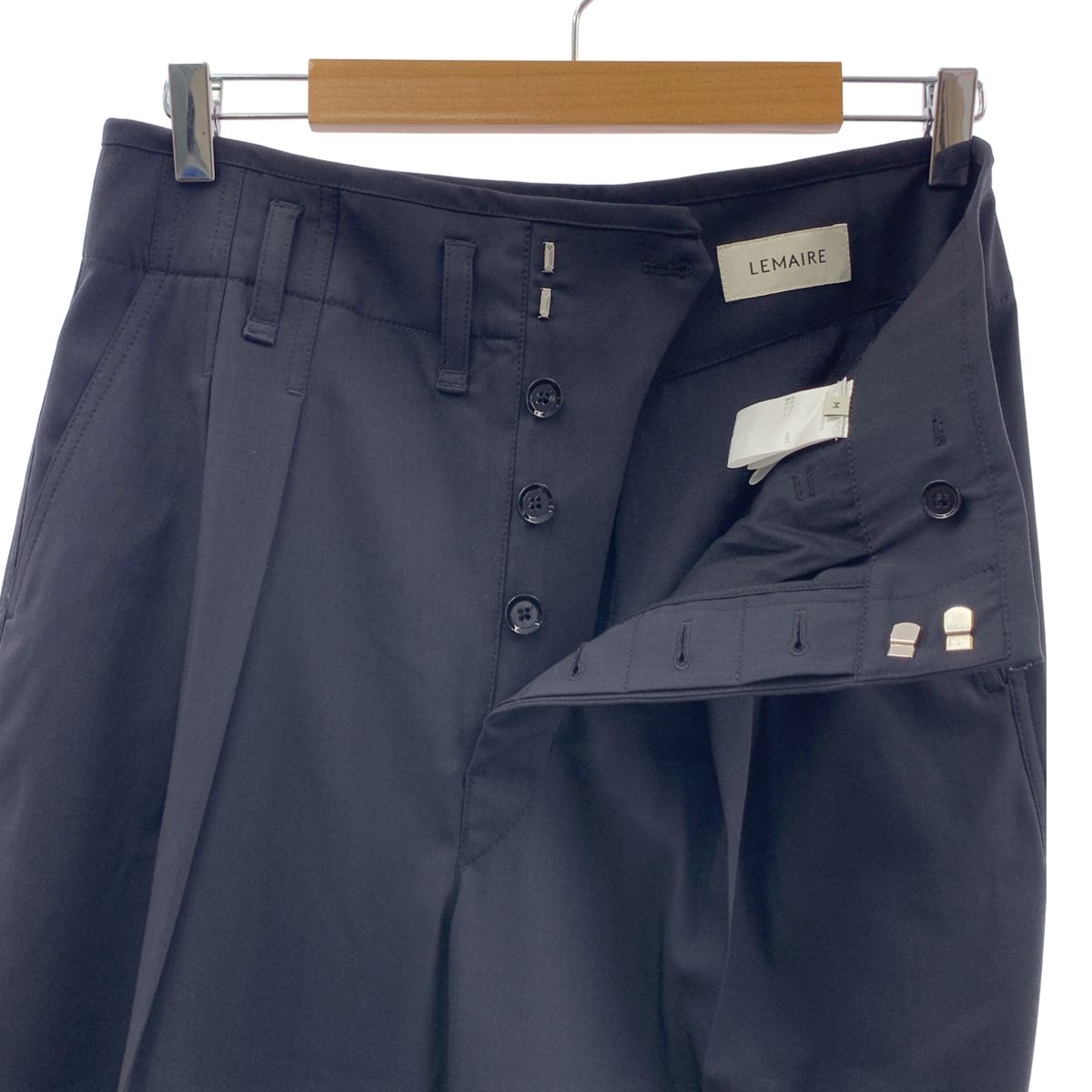 美品】 LEMAIRE / ルメール | 2024SS | TAILORED PLEATED PANTS / 2