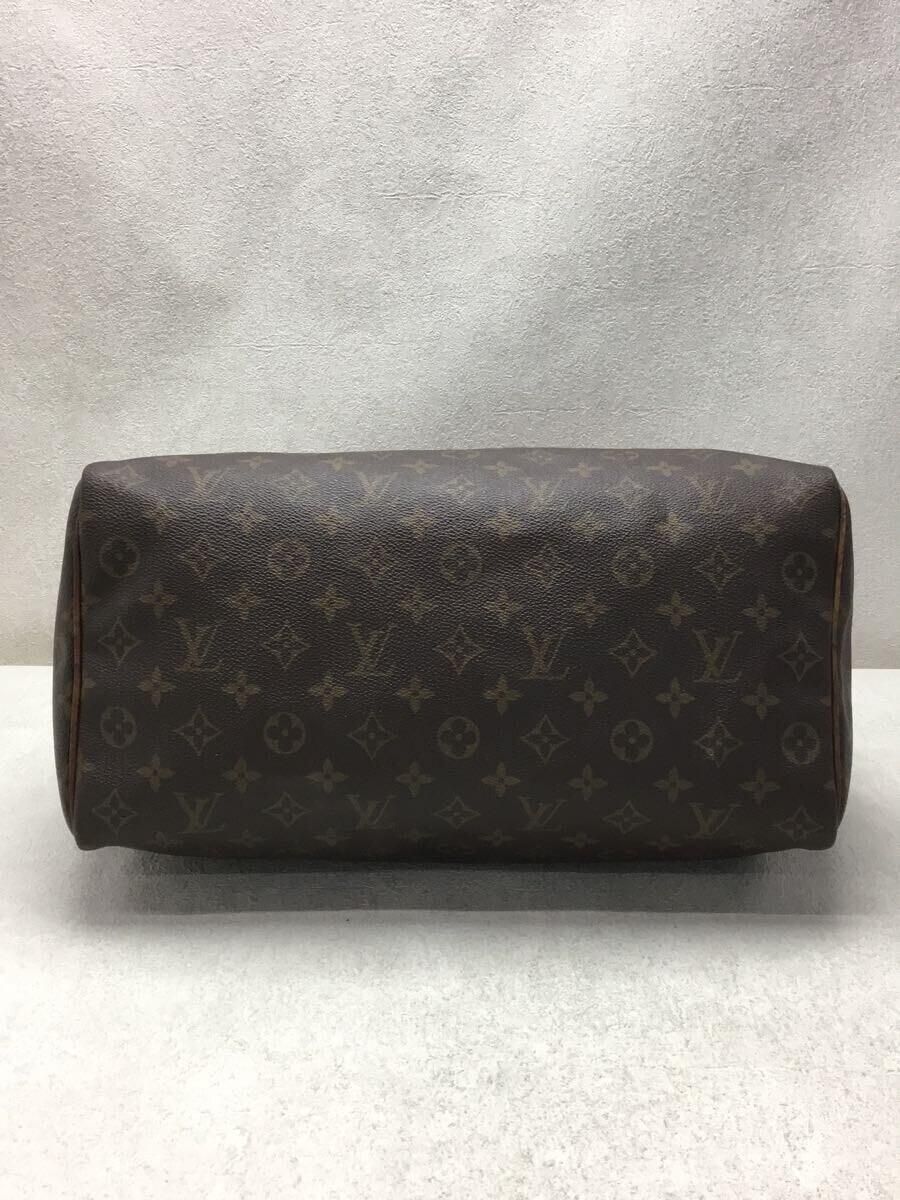 LOUIS VUITTON スピーディ35_モノグラム_BRW PVC ブラウン 総柄 - メルカリ