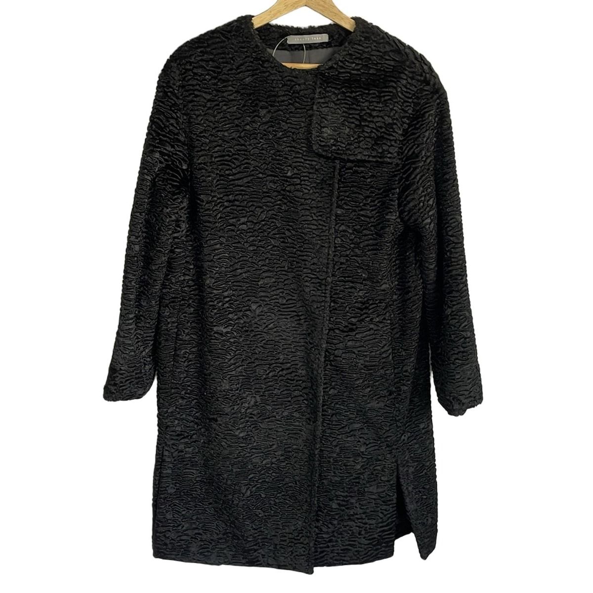 theory luxe セオリーリュクス コート サイズ38 M レディース - 黒 長袖 秋 冬