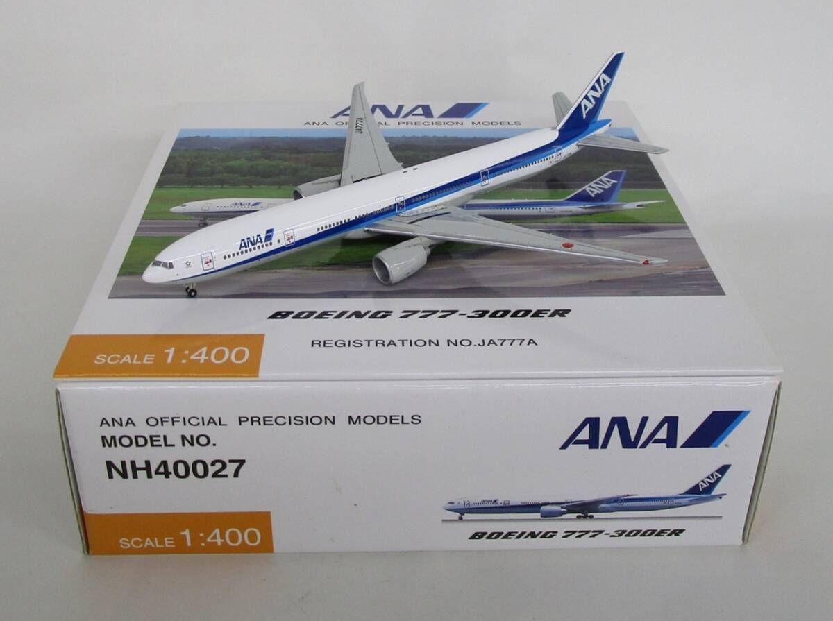 全日空商事 1/400 ANA 777-300ER NH40027 全日空商事 1/400 NH40027 B777-300ER ANA JA777A【D