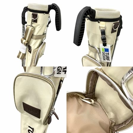 TURF DESIGN キャディバッグ グリーン/ベージュ TURF DESIGN キャディバッグ グリーン/ベージュ dショッピング