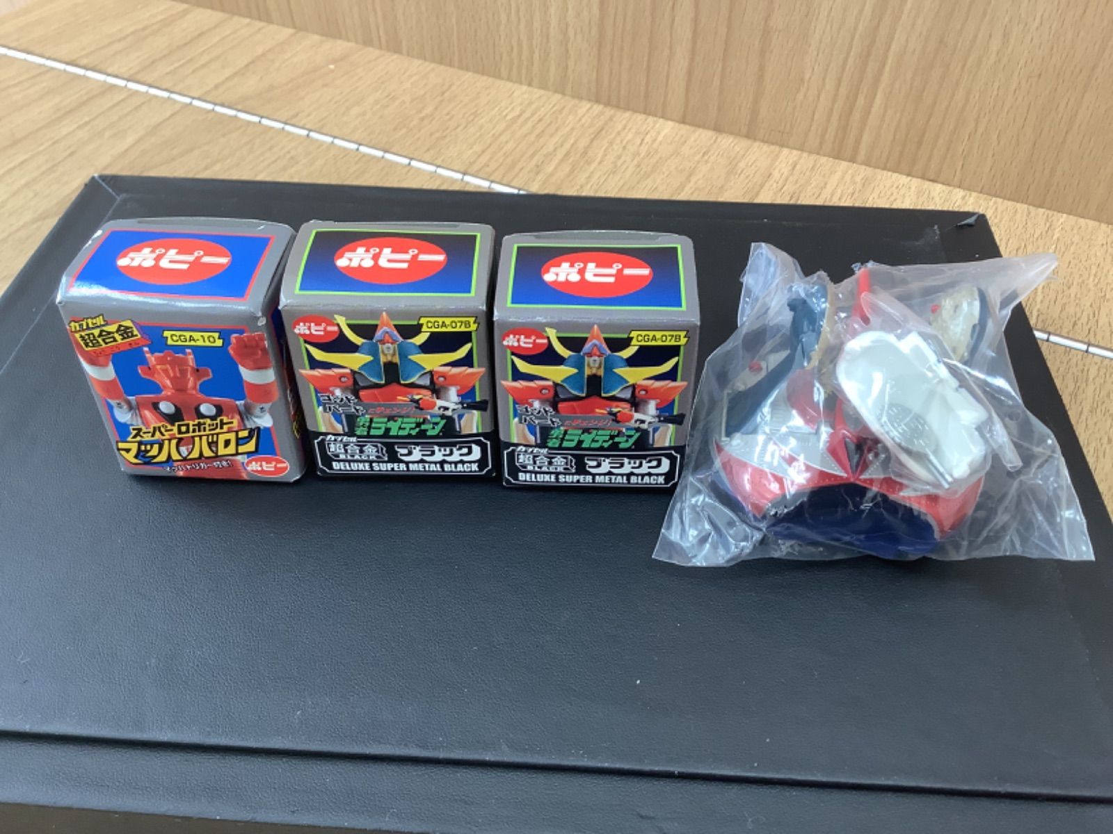 D1154 カプセル超合金 ポピー ライディーン、マッハバロン