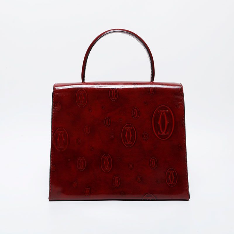 Cartier カルティエ ハッピーバースデー ハンドバッグ パテントレザー 楽天市場】【10%OFF】 カルティエ ハンドバッグ ハッピー