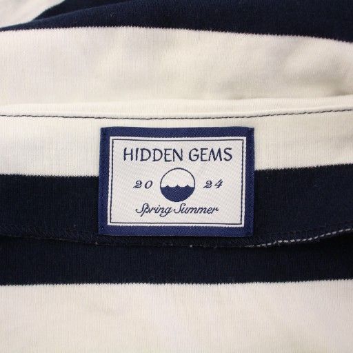 ヒデンジェムス HIDDEN GEMS 24SS Striped Long Sleeve Tee