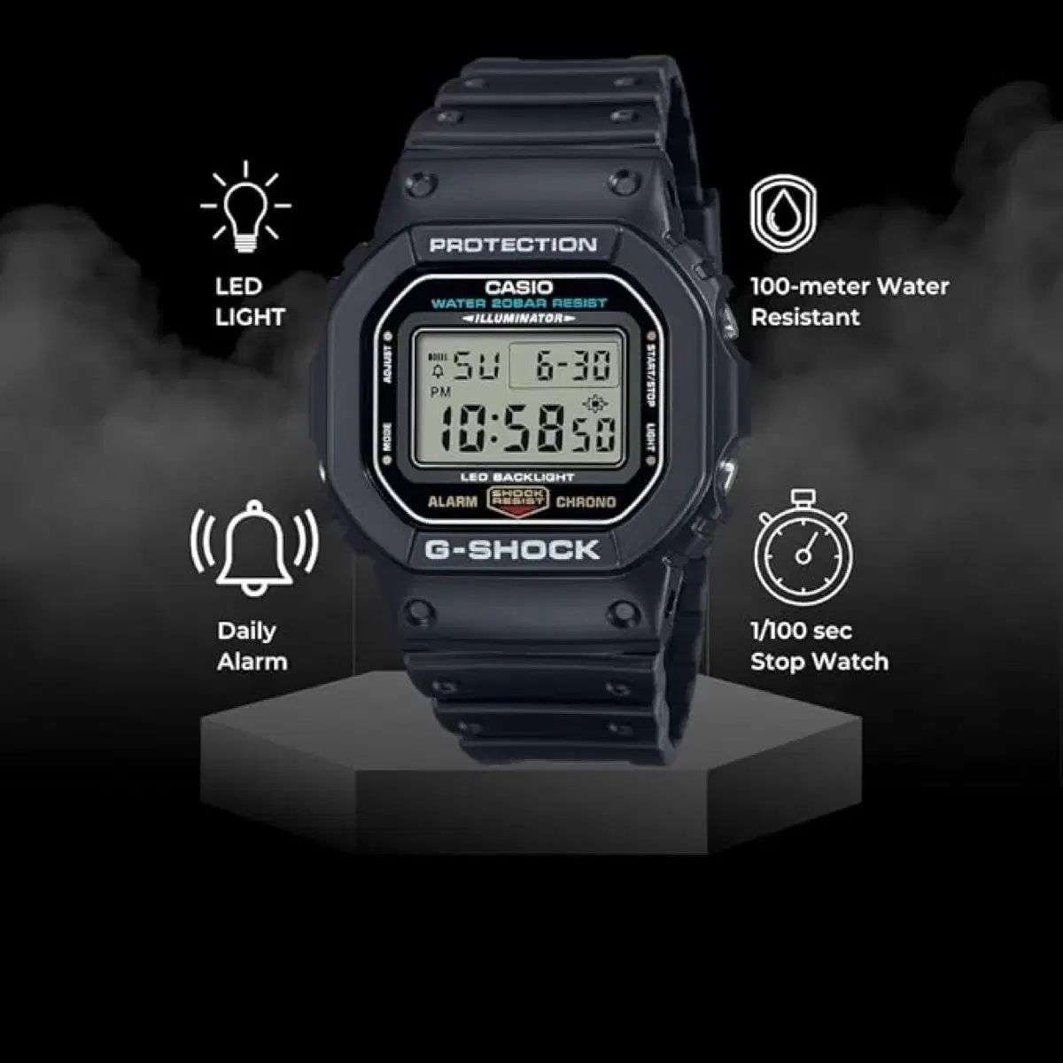 CASIO カシオ G-SHOCK ジーショック DW5600E ー V1
