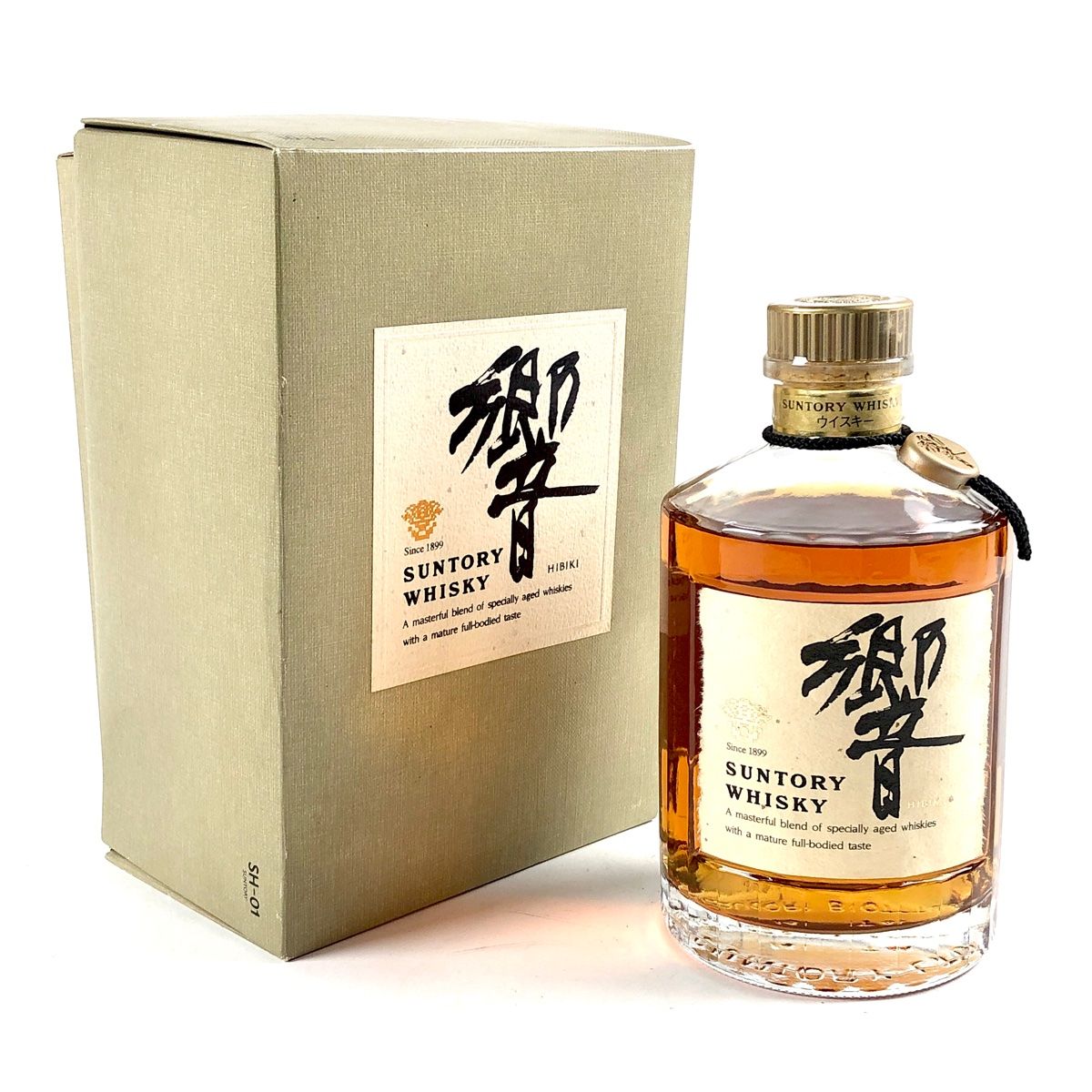響「HIBIKI」/ 金キャップ 裏ゴールドラベル 750ml 古酒-