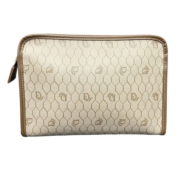 ディオール Dior オールドディオール Dior ハニカム柄 セカンドバッグ バッグ ポーチ レディース