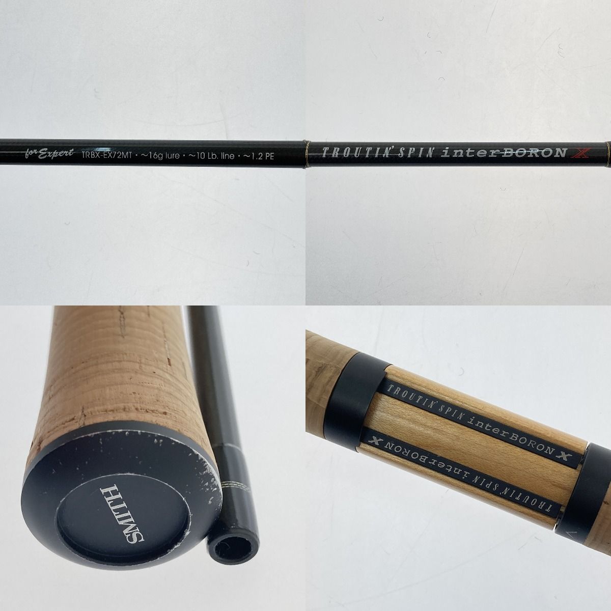 □□SMITH スミス トラウティンスピン インターボロンX TRBX-EX72MT