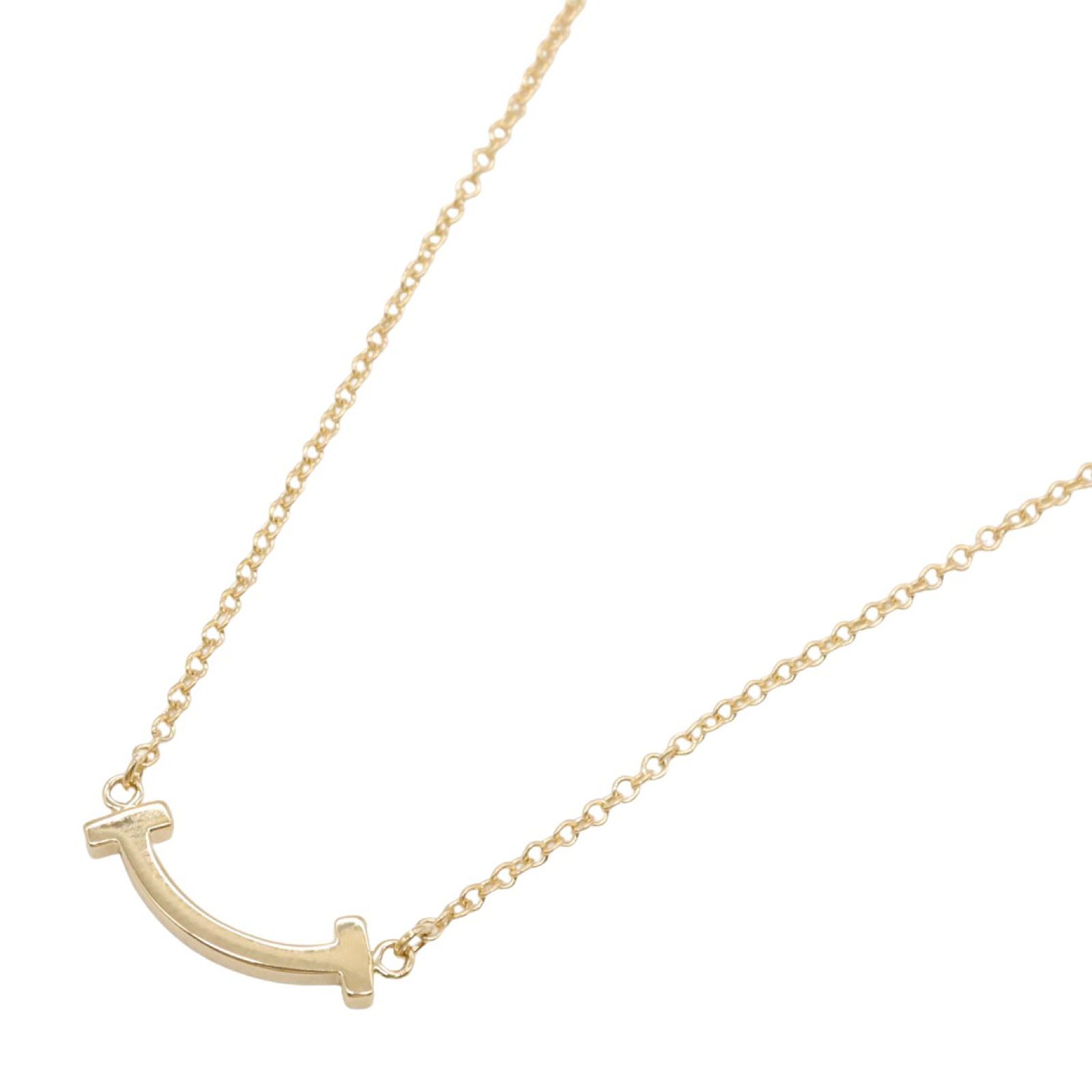 TIFFANY＆CO ティファニー Tスマイル ミニ ネックレス ネックレス