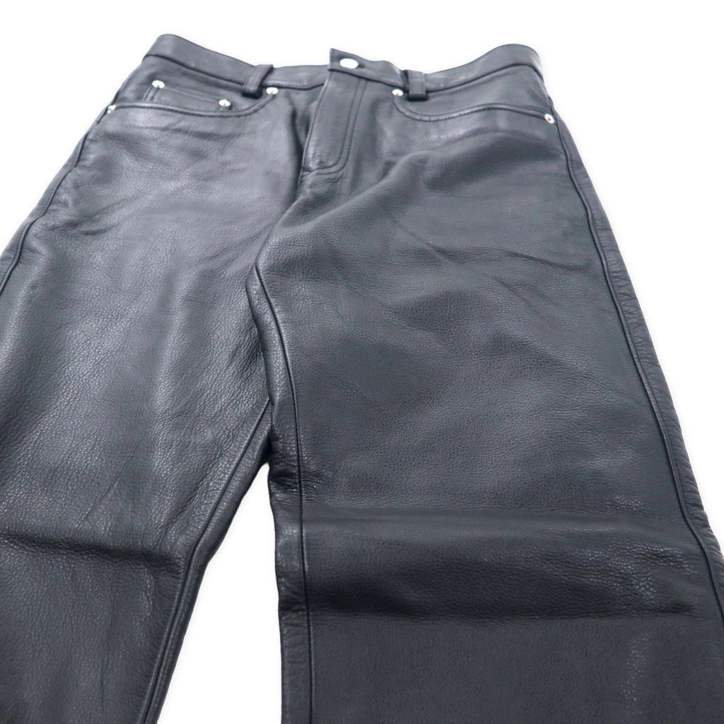 STORMYLEATHER ブラックレザー パンツ STORMYLEATHER ブラックレザー パンツ