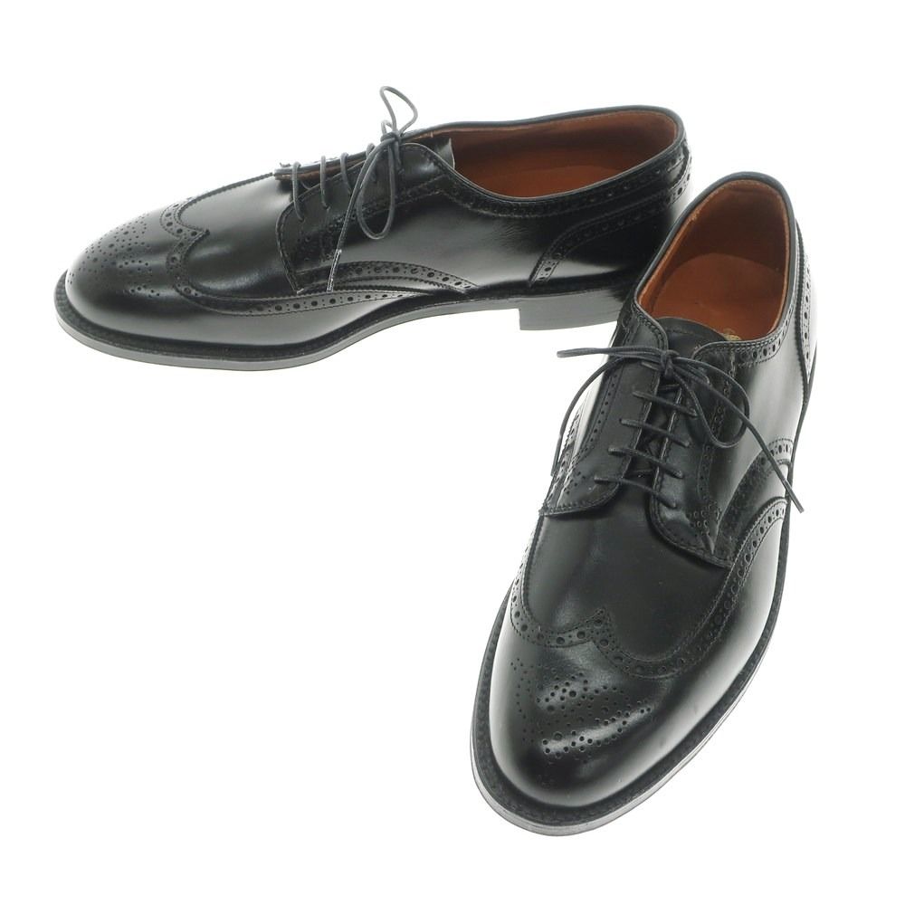 中古】【未使用】オールデン ALDEN 967 カーフ ウイングチップ ドレス 