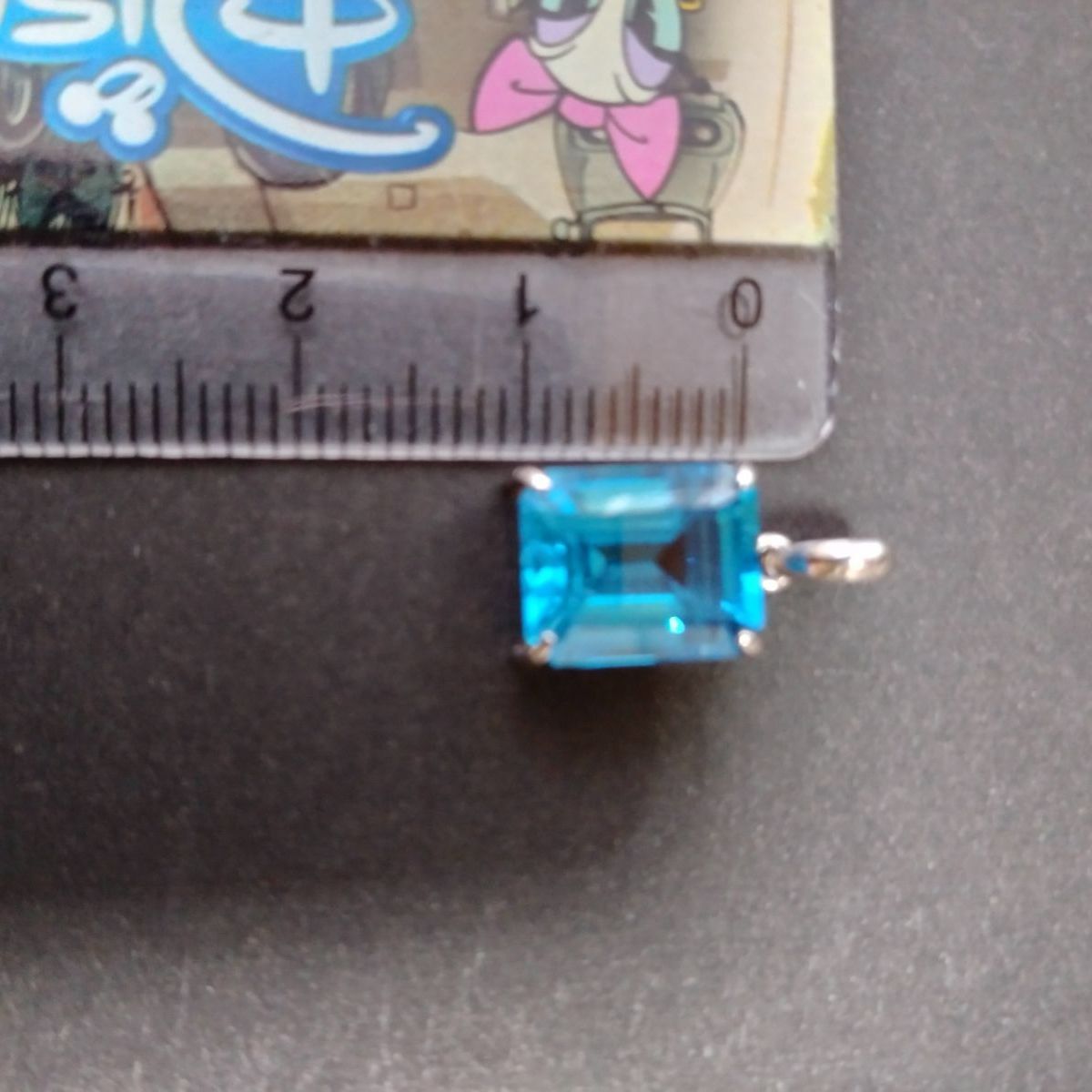 期間限定セールpt900ブルートパーズペンダントトップ - メルカリ