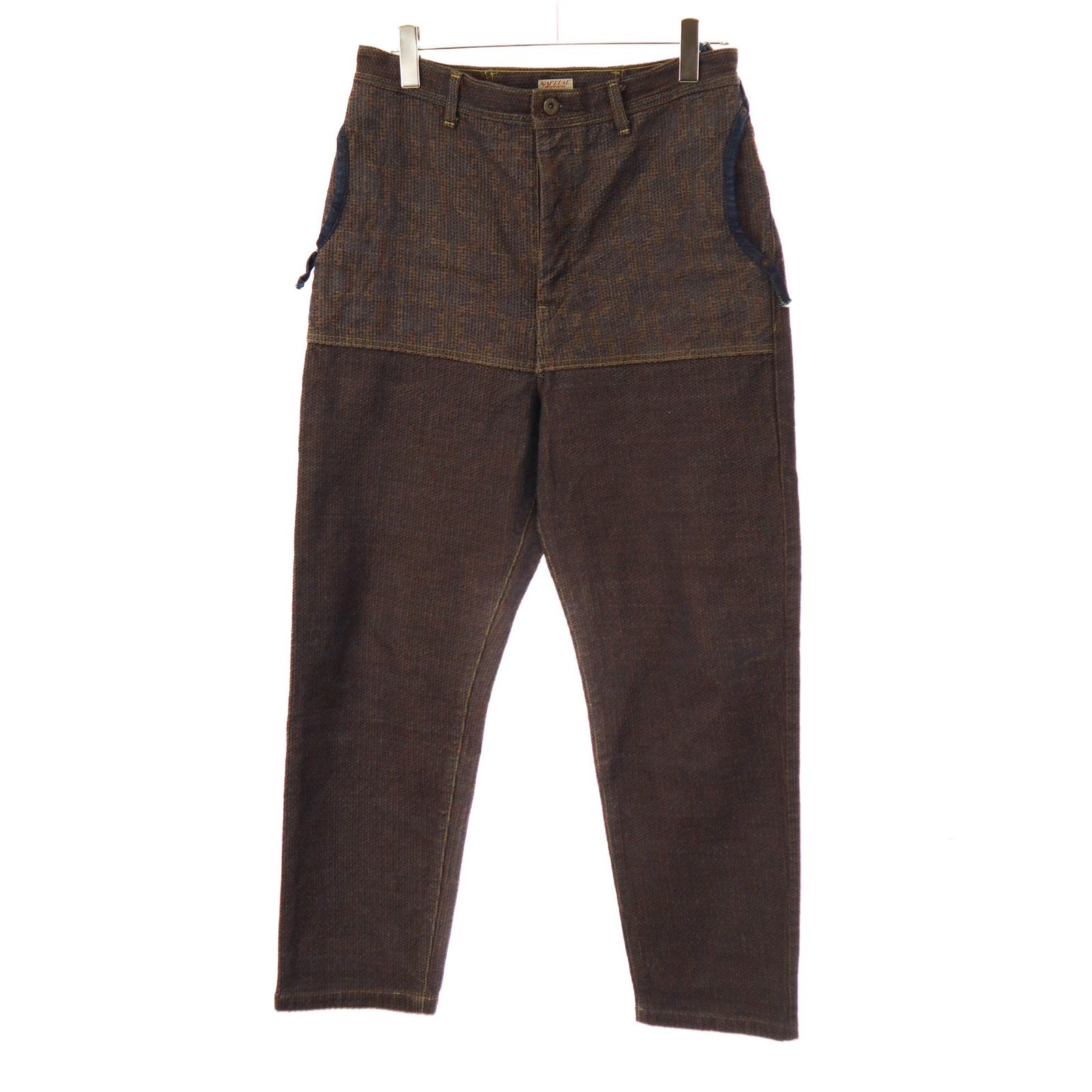 KAPITAL キャピタル Century Denim 5P MONKEY CISCO-Kakishibu センチュリー5Pモンキーレースアップ道着デニムパンツ K1804LP176 ブラウン 4