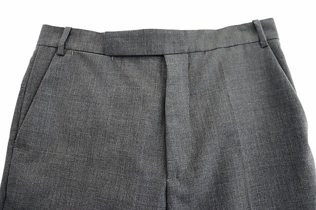 NAMACHEKO ナマチェコ Wool Slacks クロップド ウール