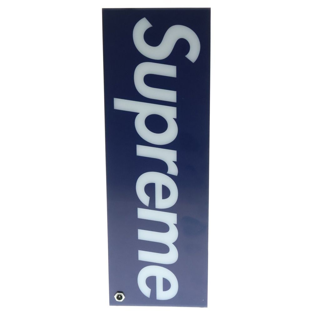 SUPREME シュプリーム 23 AW Box Logo Lamp ボックスロゴ テーブルランプ ブルー