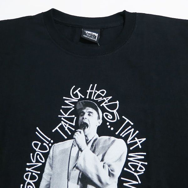 Stussy Talking Heads Tシャツ Sサイズ ブラック Stussy x Talking Heads Remain in Light Tee T-Shirt Black