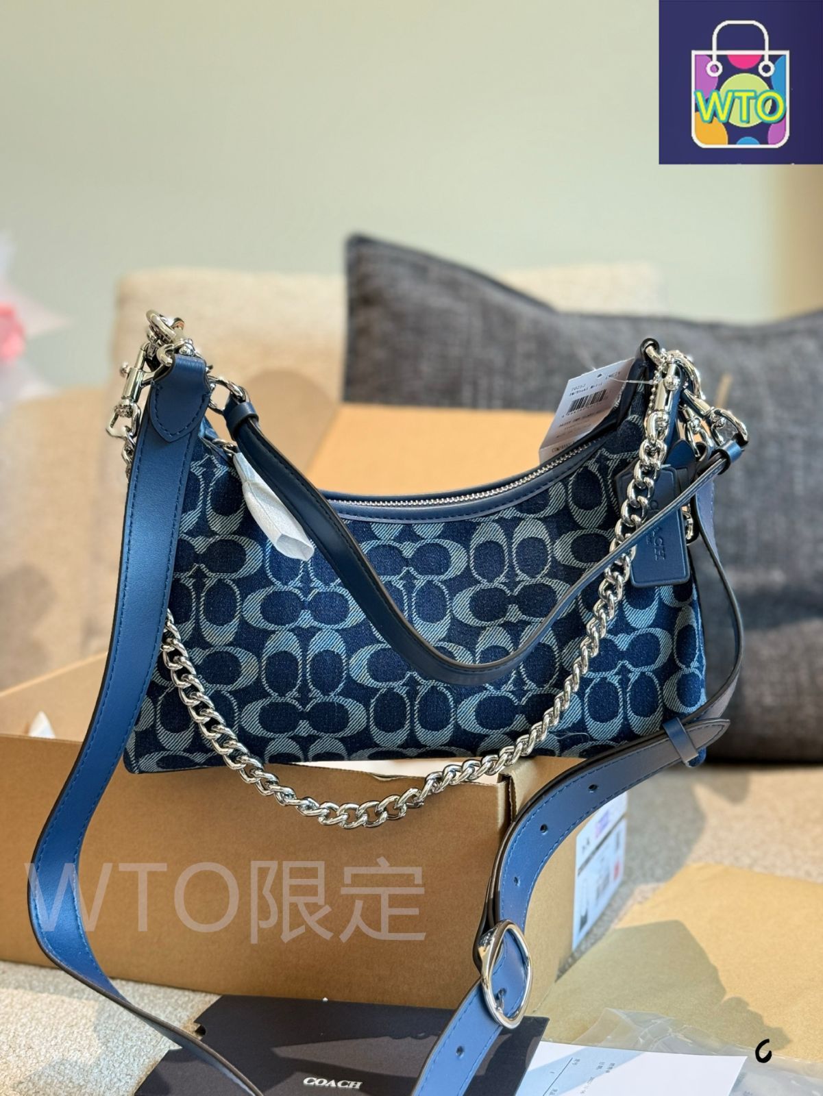 今日 Coach コーチ ジュリエットクラシックモノグラム スタイリッシュで百搭性に優れる-WTO輸入1