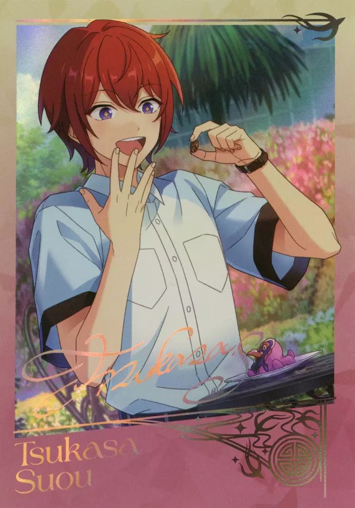中古】キャラカード 朱桜司(開花前) 「あんさんぶるスターズ!! 限定