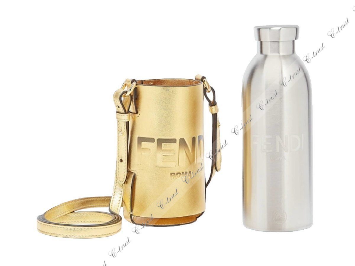 FENDI × 24BOTTLES フェンディ コラボ ボトル ホルダー FF ロゴ