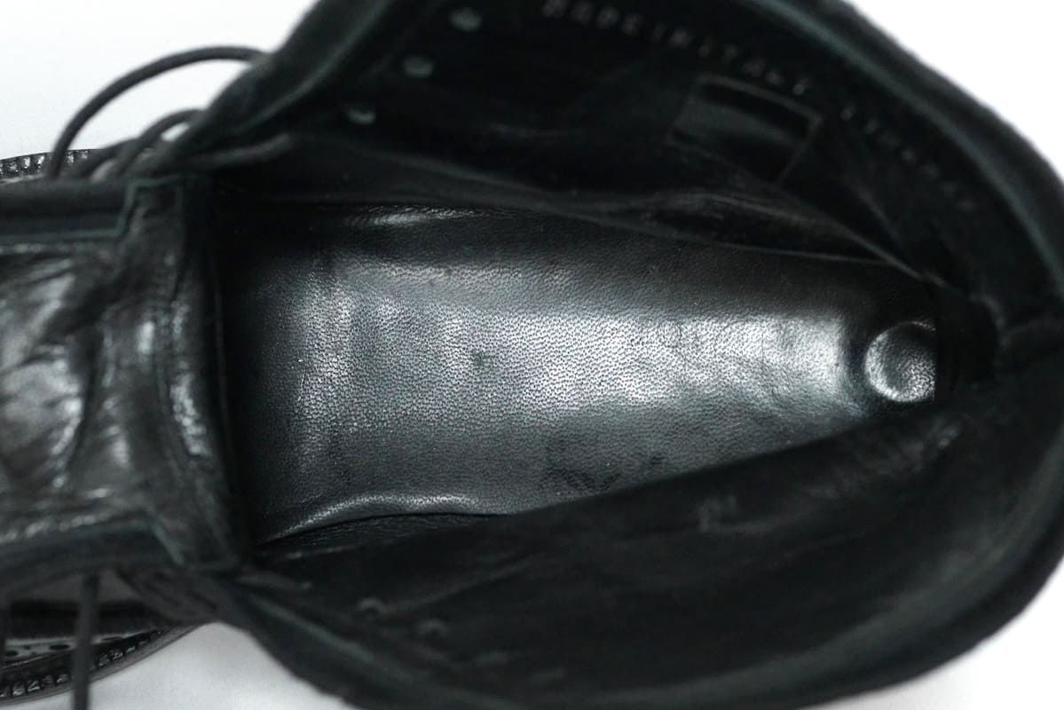 Dior HOMME ディオールオム ウィングチップ レースアップ レザー