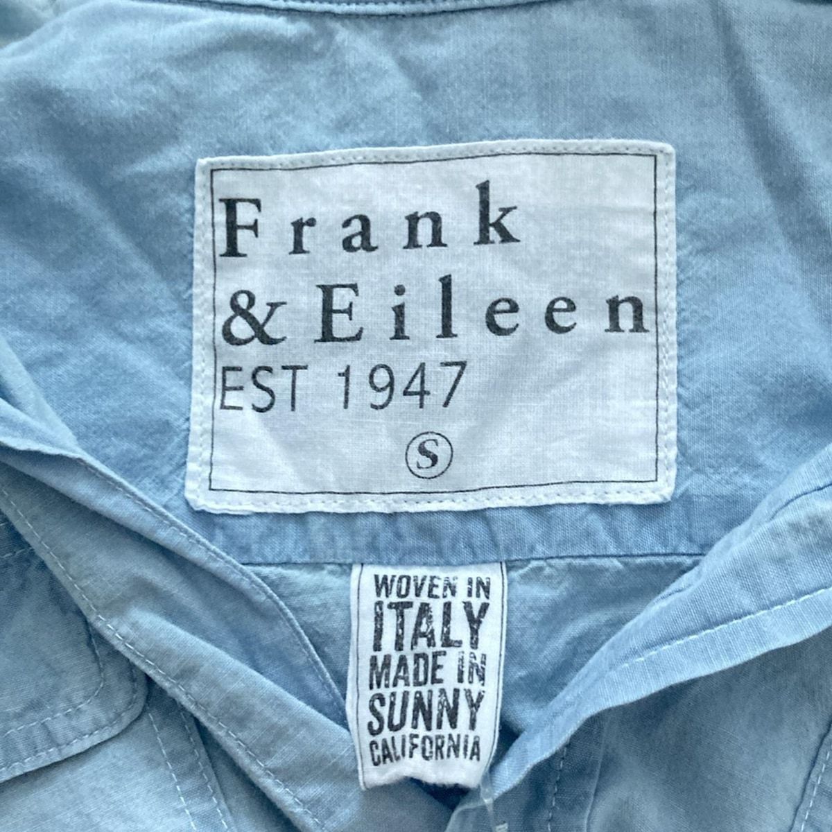Frank & Eileen ライトブルー 長袖シャツ Frank & Eileen 長袖シャツ XS ライトブルー - メルカリ