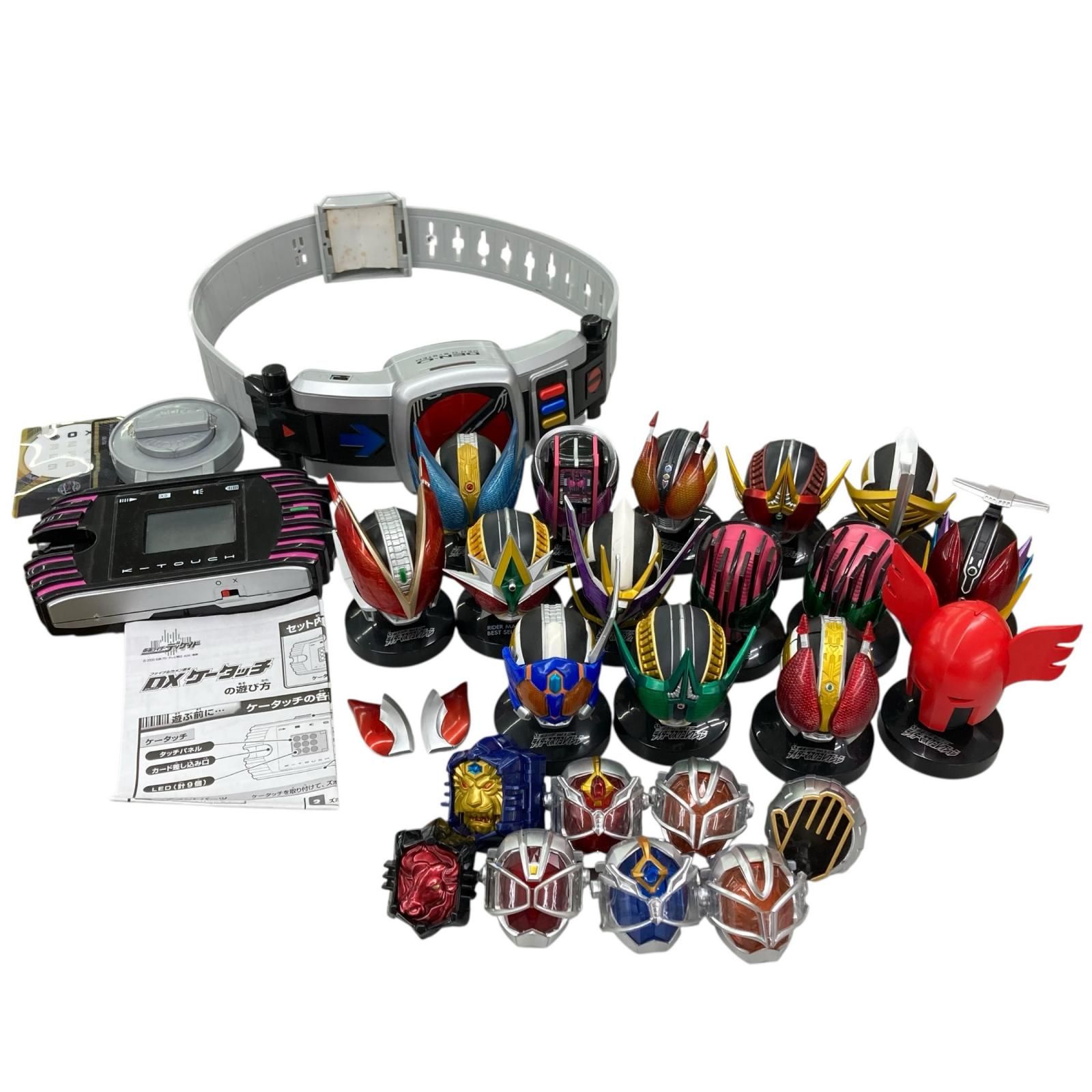 186000 現状品 仮面ライダーグッズまとめ品　ウィザード/電王/DX [0000000000852] 186000 現状品 仮面ライダーグッズまとめ品 ウィザード/電王/DX