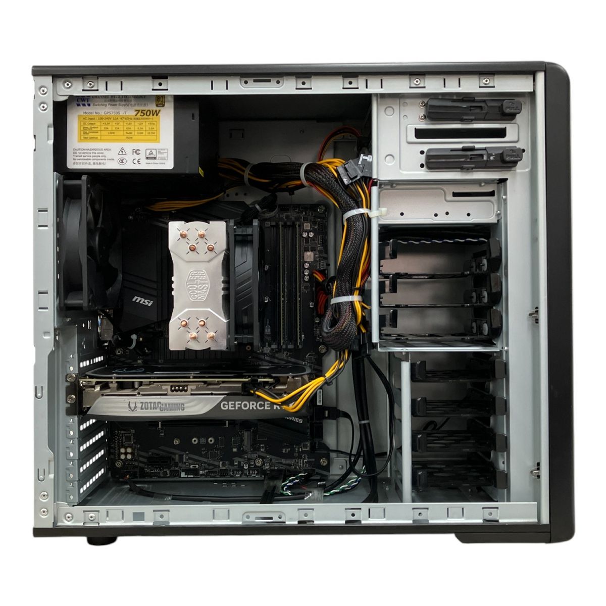 TSUKUMO G-GEAR GA7A-D221BN|SP1 デスクトップ パソコン Ryzen 7 5700X 32GB SSD 2TB RTX 4070 win11 M10361960