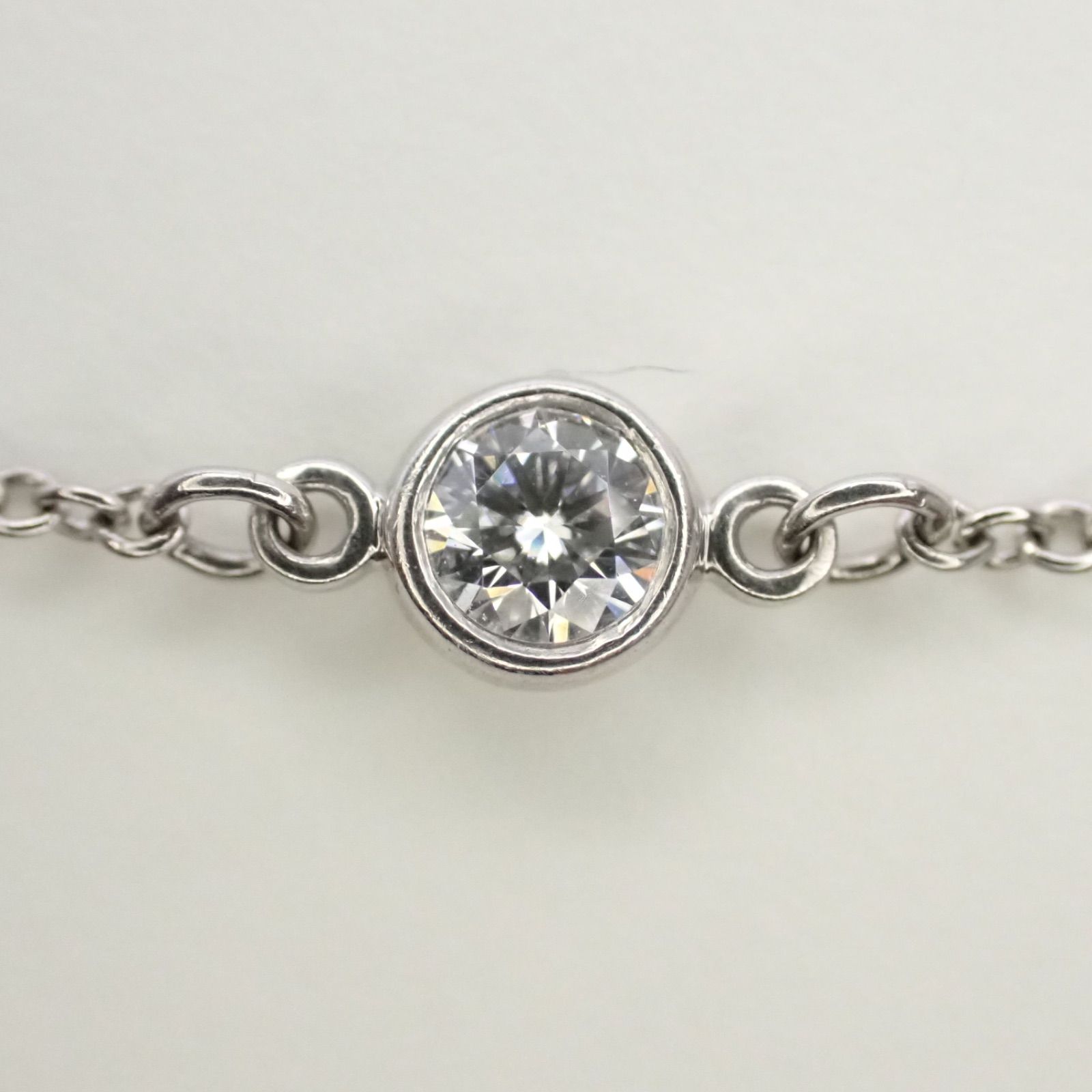 TIFFANY&Co ティファニー Pt950 バイザヤード ブレスレット
