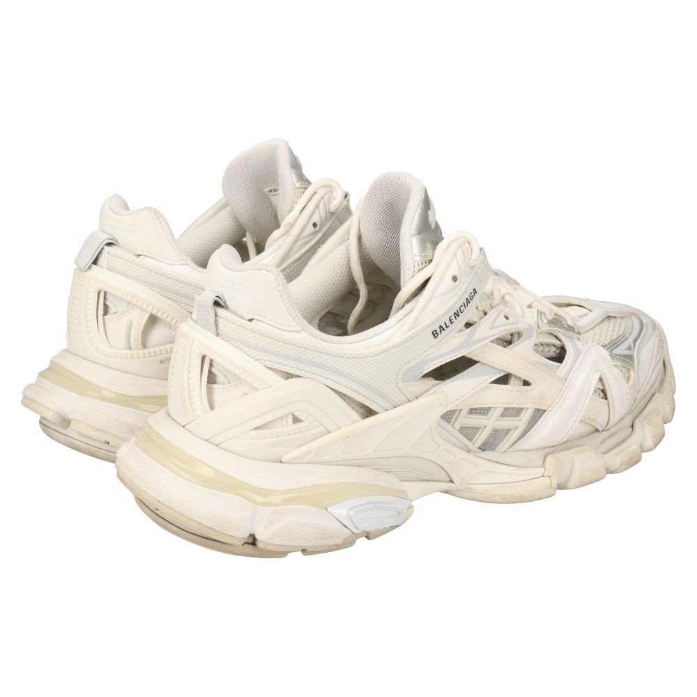 【美品】BALENCIAGA トラックミュール ホワイト 41 ホワイト（白）系 BALENCIAGA TRACK(バレンシアガ トラック