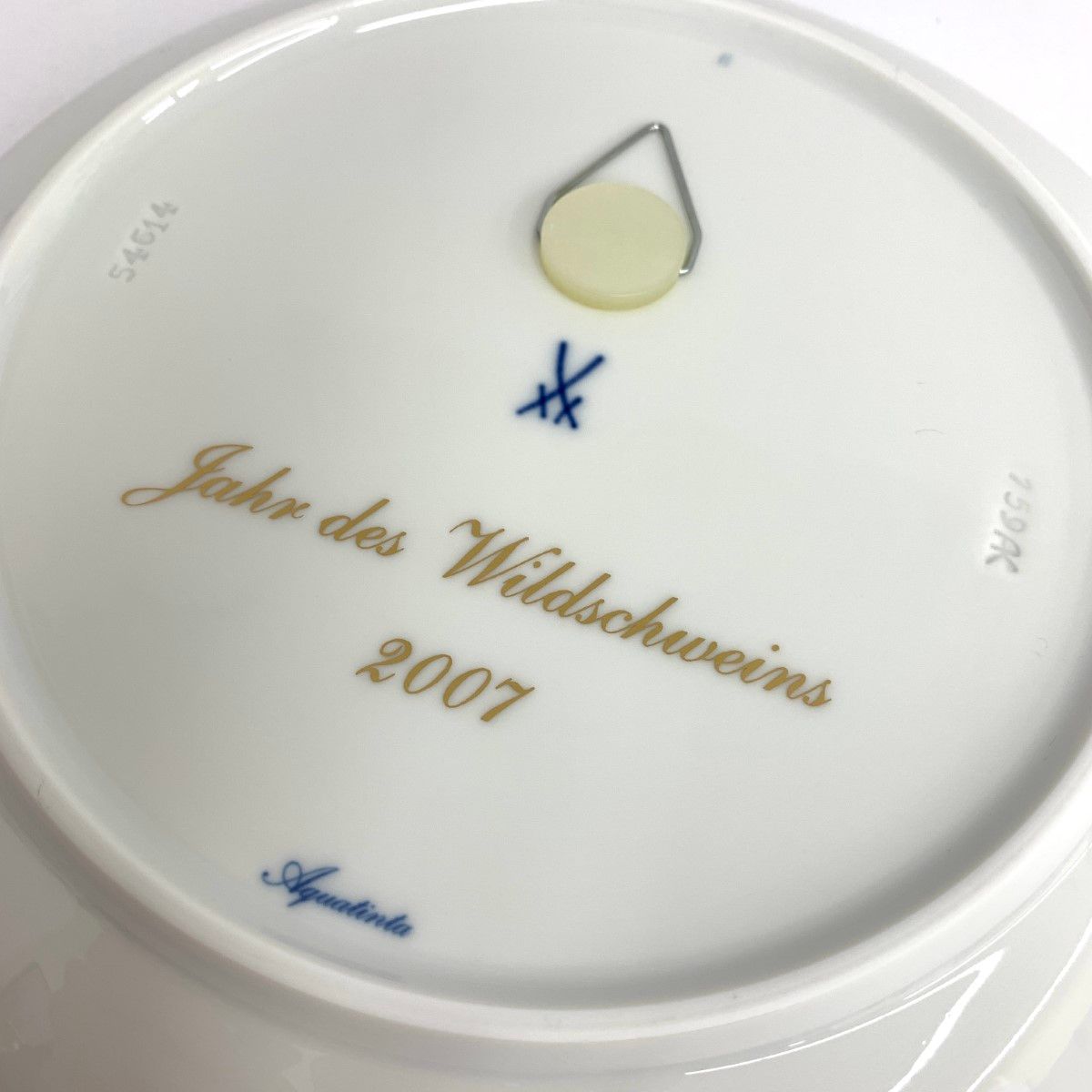 マイセン 干支プレート チューバを吹く陽気な Meissen 1円〜 MEISSEN