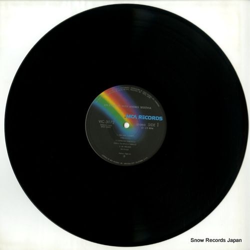 レコード】アンドレス・セゴビア アンドレス・セゴビアの夕べ VIC-3072