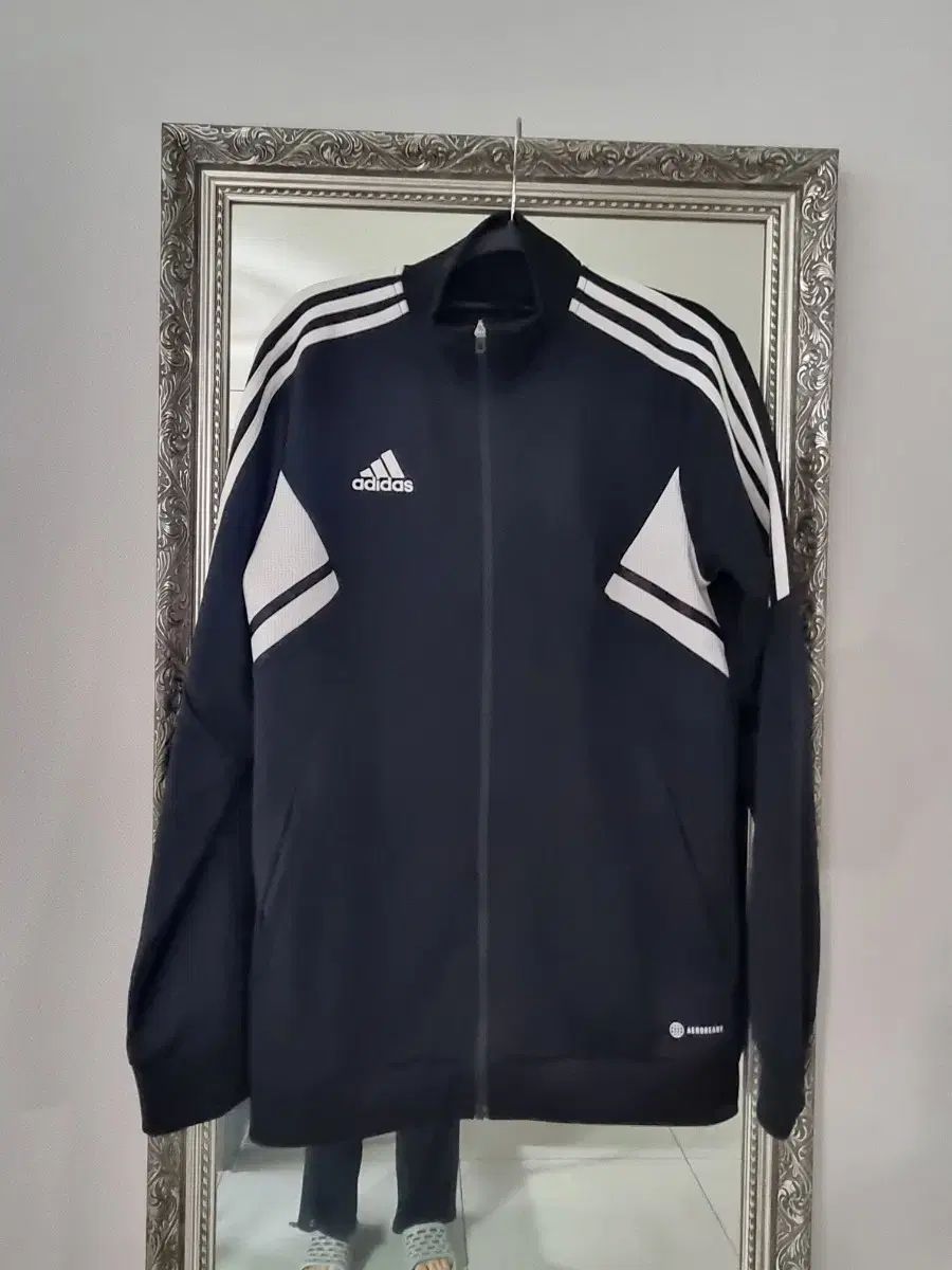 (未使用) アディダス コンディボ 3本線トラック トレーニング ジャケット XL