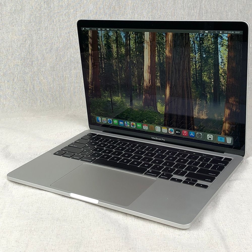 【本体のみ】Apple MacBook Pro (13インチ， M1， 2020)【メモリ16GB・SSD256GB】A2338 EMC3578/LT-250316（268410）