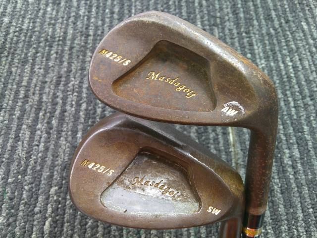 中古 ウェッジ マスダゴルフ STUDIO WEDGE M425 S ノーメッキ/DG