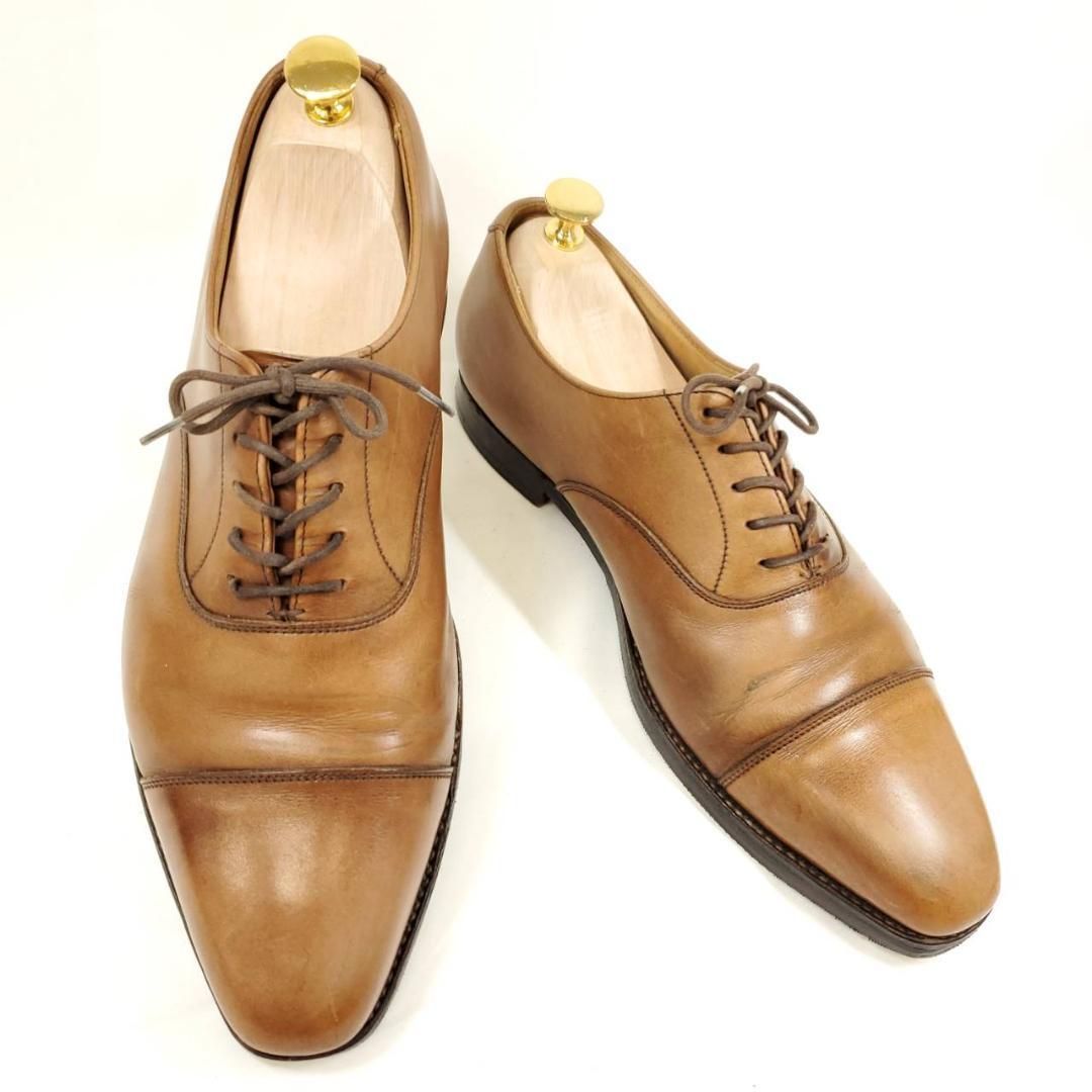 クロケットアンドジョーンズ 別注 HALLAM ストレートチップ UK7.5